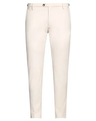 Officina 36 Man Pants Off White Size 34 Viscose, Polyamide, Elastane