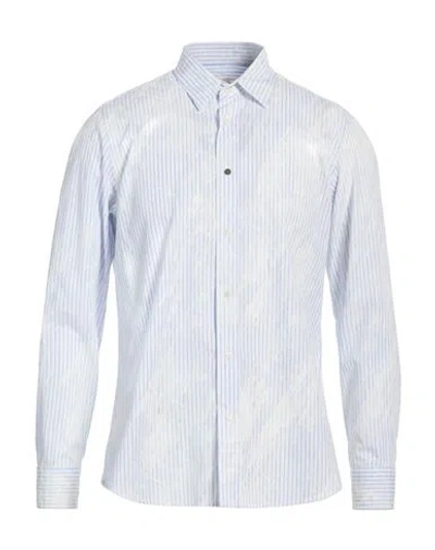 Officina 36 Man Shirt White Size Xl Cotton In Blue