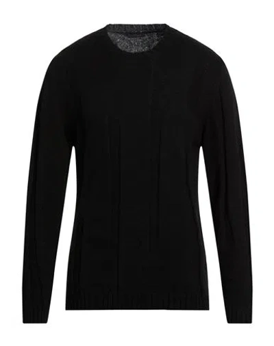Officina 36 Man Sweater Black Size Xl Acrylic, Polyamide, Viscose, Wool
