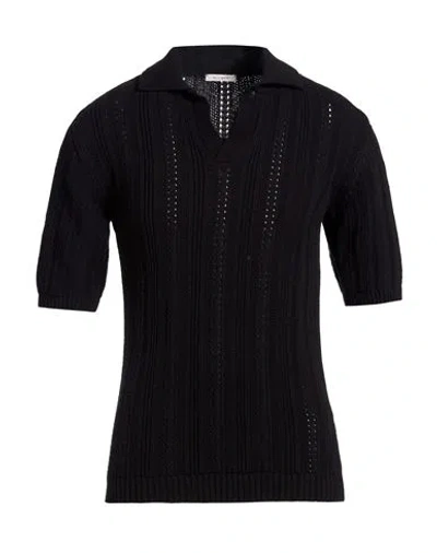 Officina 36 Man Sweater Black Size Xxl Cotton, Acrylic