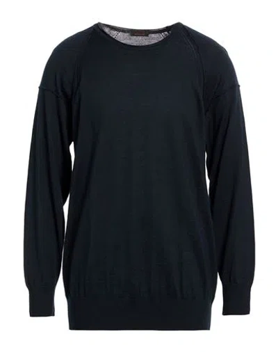 Officina 36 Man Sweater Blue Size Xxl Acrylic, Wool