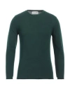 Officina 36 Man Sweater Emerald Green Size S Viscose, Wool, Polyamide, Cashmere