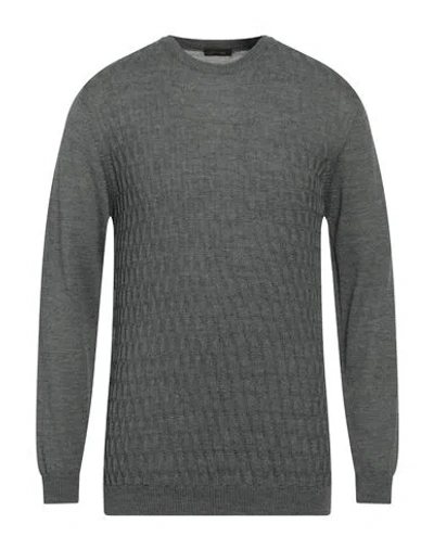 Officina 36 Man Sweater Grey Size Xl Acrylic, Alpaca Wool, Merino Wool
