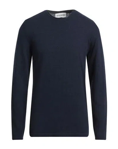Officina 36 Man Sweater Midnight Blue Size S Viscose, Wool, Polyamide, Cashmere