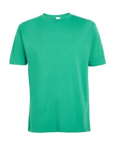 Officina 36 Man T-shirt Green Size S Cotton