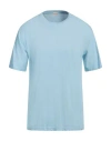 Officina 36 Man T-shirt Sky Blue Size Xxl Cotton