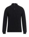 Officina 36 Man Turtleneck Midnight Blue Size S Wool, Acrylic