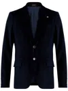 OFFICINA 36 SINGLE-BREASTED GAIA VELVET BLAZER