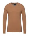 Officina 36 Sweaters In Camel