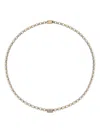 Officina Bernardi 18kt Yellow And White Gold Lumen Diamond Necklace In Gold