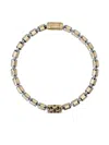 Officina Bernardi 18kt Yellow Gold Lumen Ac Diamond Bracelet In Gold