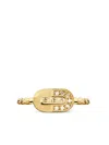 Officina Bernardi 18kt Yellow Gold Dea Diamond Ring In Gold
