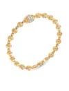 Officina Bernardi 18kt Yellow Gold Empire Diamond Bracelet In Gold