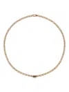 Officina Bernardi 18kt Yellow Gold Lumen Diamond Necklace In Gold