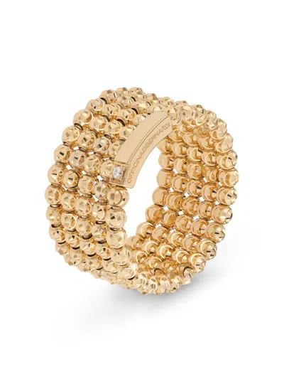 Officina Bernardi 18kt Yellow Gold Moon Diamond Ring