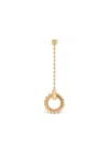Officina Bernardi 18kt Yellow Gold Moon Dora Diamond Earrings In Gold