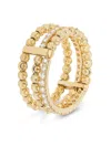 Officina Bernardi 18kt Yellow Gold Moon Eden Diamond Ring In Gold