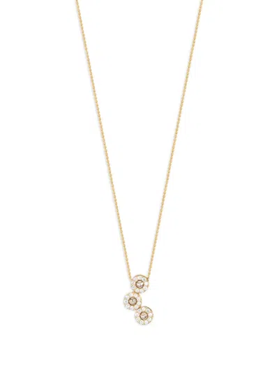 Officina Bernardi 18kt Yellow Gold Moon Grace Diamond Necklace