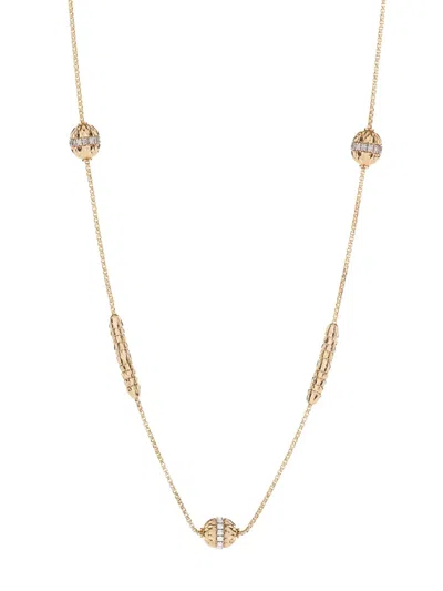 Officina Bernardi 18kt Yellow Gold Ophidia Diamond Necklace
