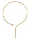 Officina Bernardi 18kt Yellow Gold Ophidia Y Diamond Necklace In Gold