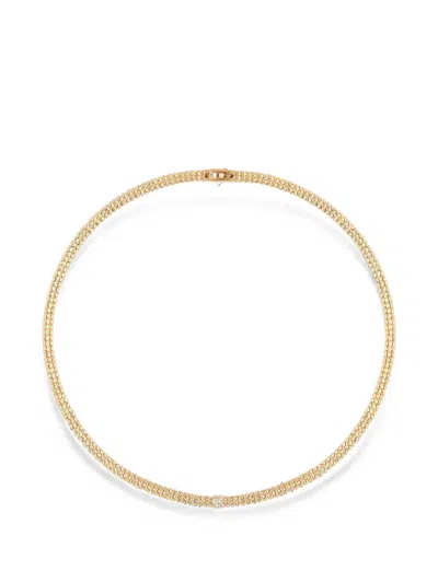 Officina Bernardi 에니그마 S 다이아몬드 네크리스 In Gold