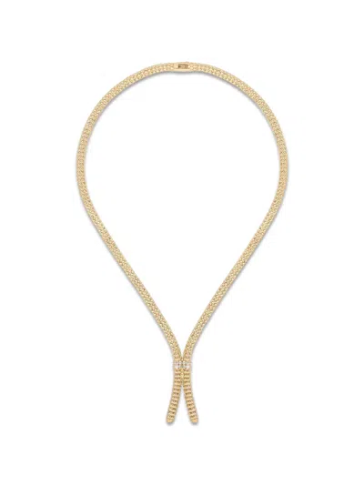 Officina Bernardi 에니그마 Y 다이아몬드 네크리스 In Gold