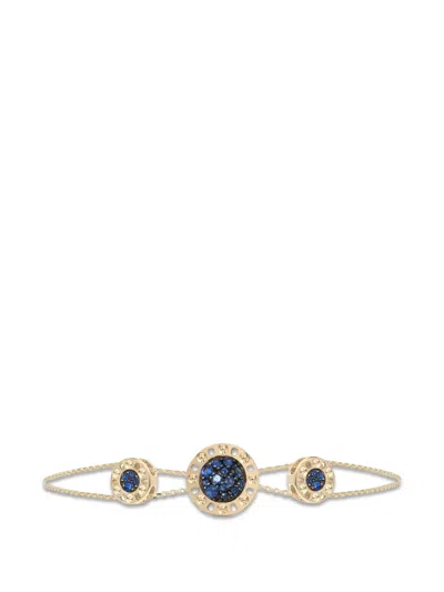 Officina Bernardi 센자템포 에센스 사파이어 앤 다이아몬드 브레이슬릿 In Blue