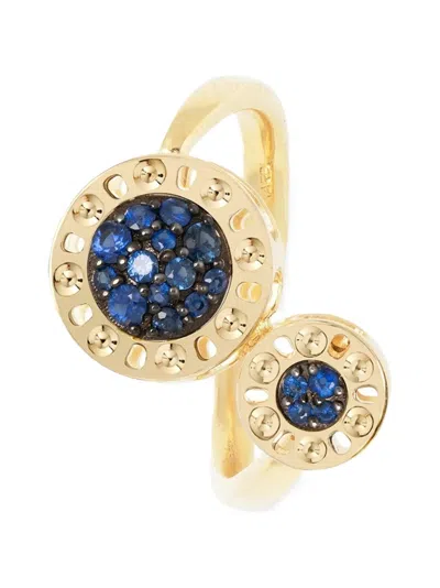 Officina Bernardi 센자템포 에센스 스몰 사파이어 링 In Yellow