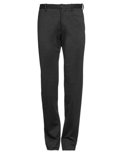Officina Slowear Man Pants Charcoal Size 32 Viscose, Polyamide, Polyester, Elastane In Gray