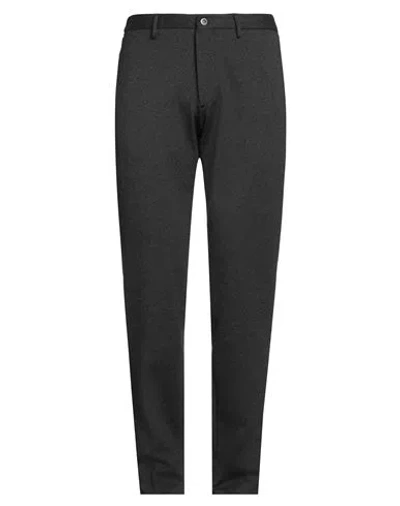 Officina Slowear Man Pants Charcoal Size 42 Viscose, Polyamide, Polyester, Elastane In Gray