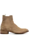 Officine Creative 30mm Suede Chelsea Boots In Neutrals