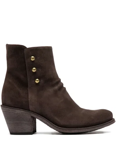 Officine Creative 65mm Godeau Ankle Boots In Brown