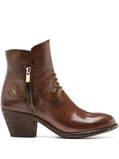 Officine Creative Sherry 001 Stiefel 65mm In Braun