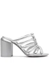 Officine Creative 95mm Esther Sandals In Silver