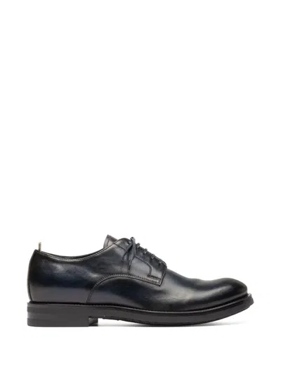 Officine Creative Academia 001 Lace-up Derby Shoes In Blue