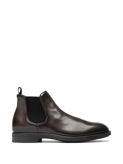 Officine Creative Aero Chelsea Boots In Brown