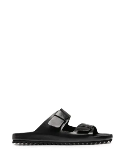 Officine Creative Agorà 010 Sandalen Mit Doppelriemen In Black