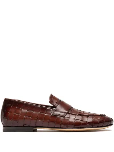 Officine Creative Airto 015 Loafers In Brown