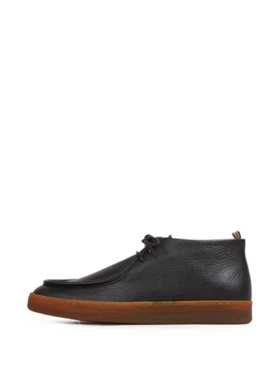 Officine Creative Ambrie Pebbled Leather Boots In Multi
