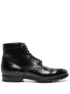 Officine Creative Anatomia 013 Leather Ankle Boots In Black