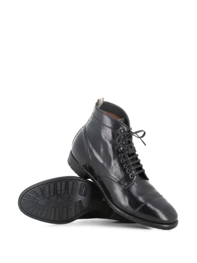 Officine Creative Anatomia Boots In Black