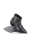 Officine Creative Severine/008 Leather Ankle Boot In Black