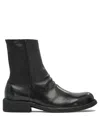 Officine Creative Legrand Leather Ankle Boots In Black