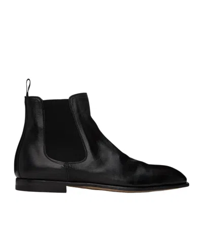 Officine Creative Ankle Boots In Black