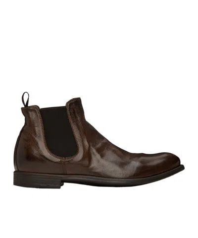 Officine Creative Ankle Boots In Black