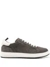 Officine Creative Magic 002 Leather-trimmed Nubuck Sneakers In Black