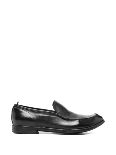 Officine Creative Arc Loafers In Black