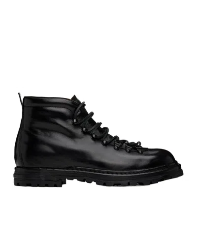 Officine Creative Artik 001 Ankle Boots In Black