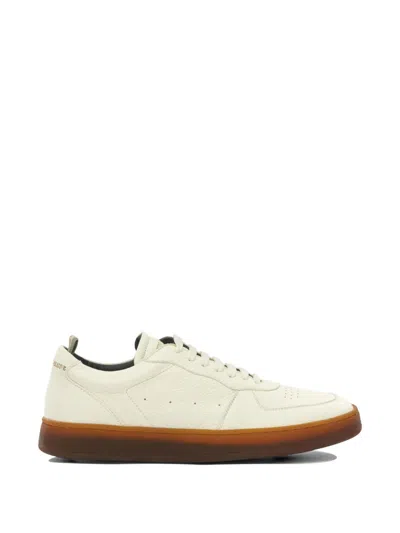 Officine Creative Asset 001 Lace-up Leather Sneakers In White