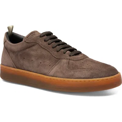 Officine Creative Asset 001 Deerskin Sneakers In Brown